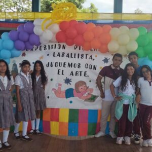 Presencia del Liceo Moderno del Sur en la Exposición de Arte Pictórico Lasallista
